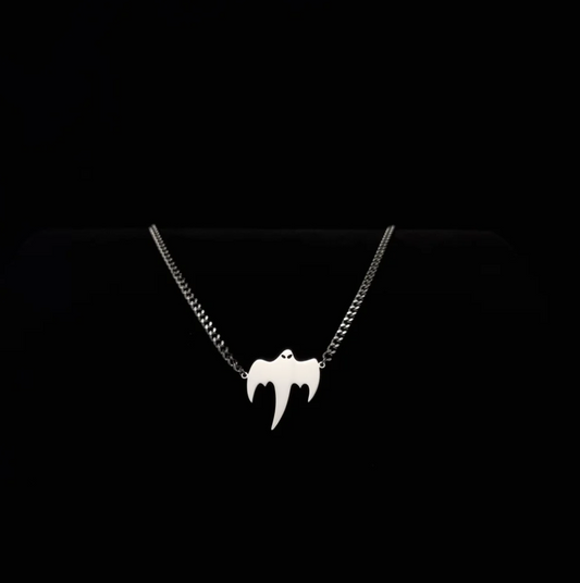 Ghost Necklace Silver