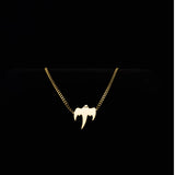 Ghost Necklace Gold